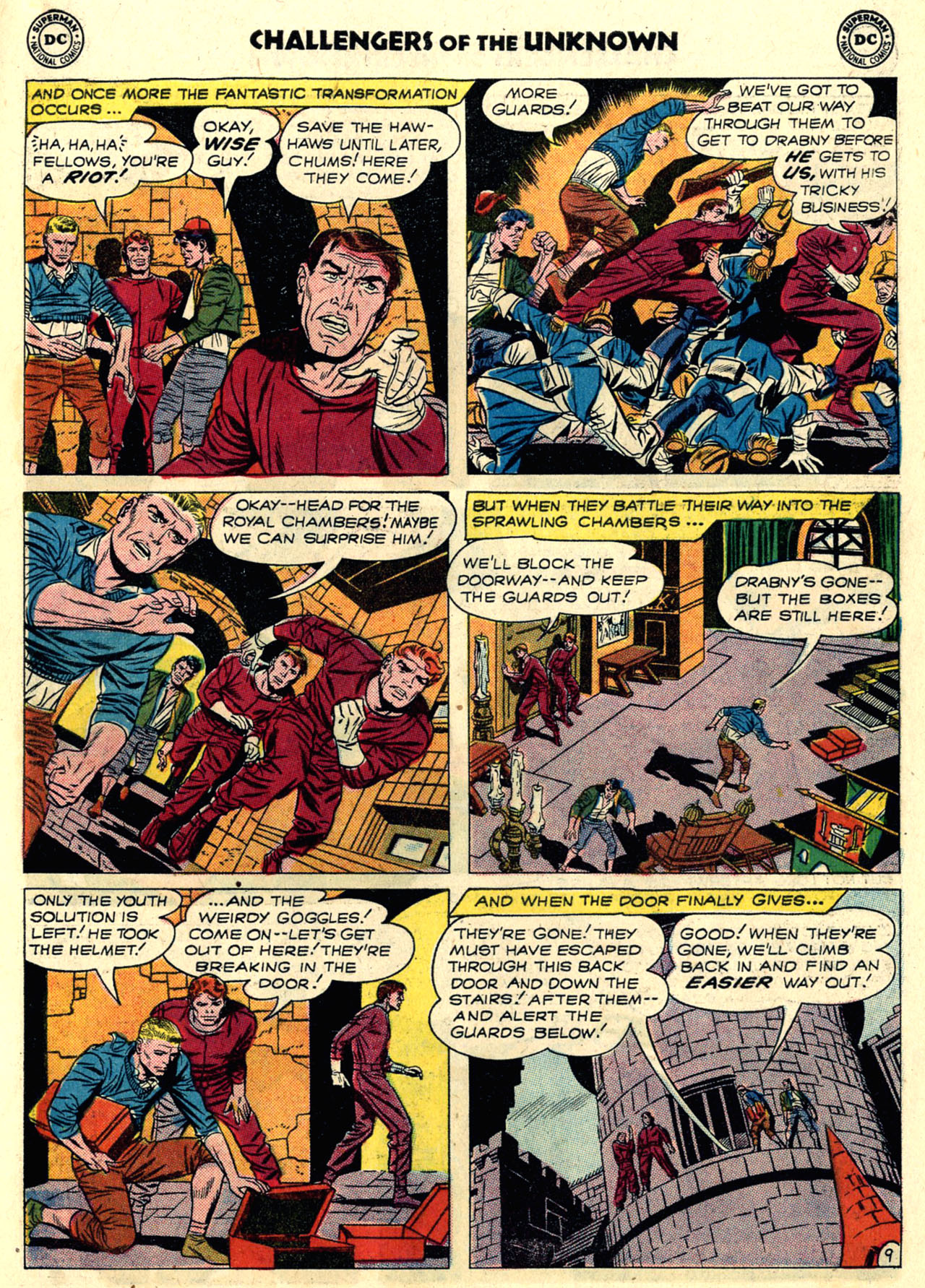Challengers of the Unknown (1958) Issue #8 #8 - English 11