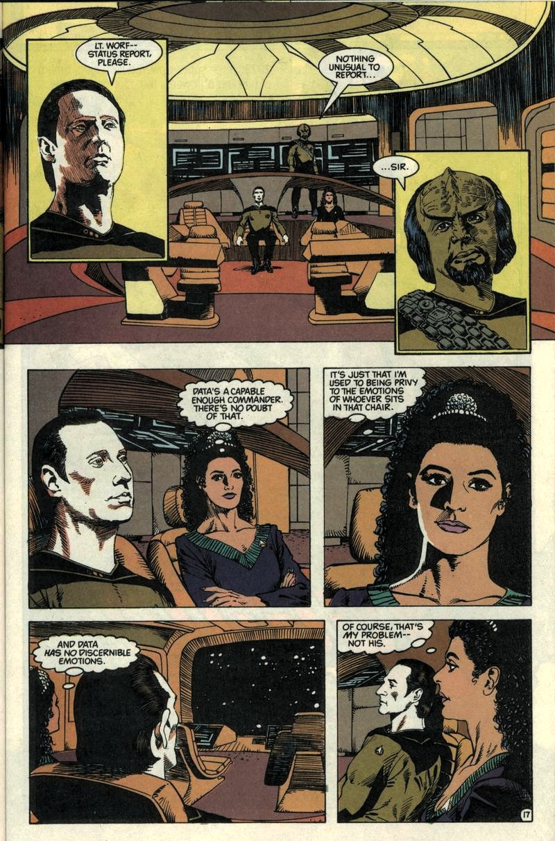 Read online Star Trek: The Next Generation (1989) comic -  Issue #1 - 18