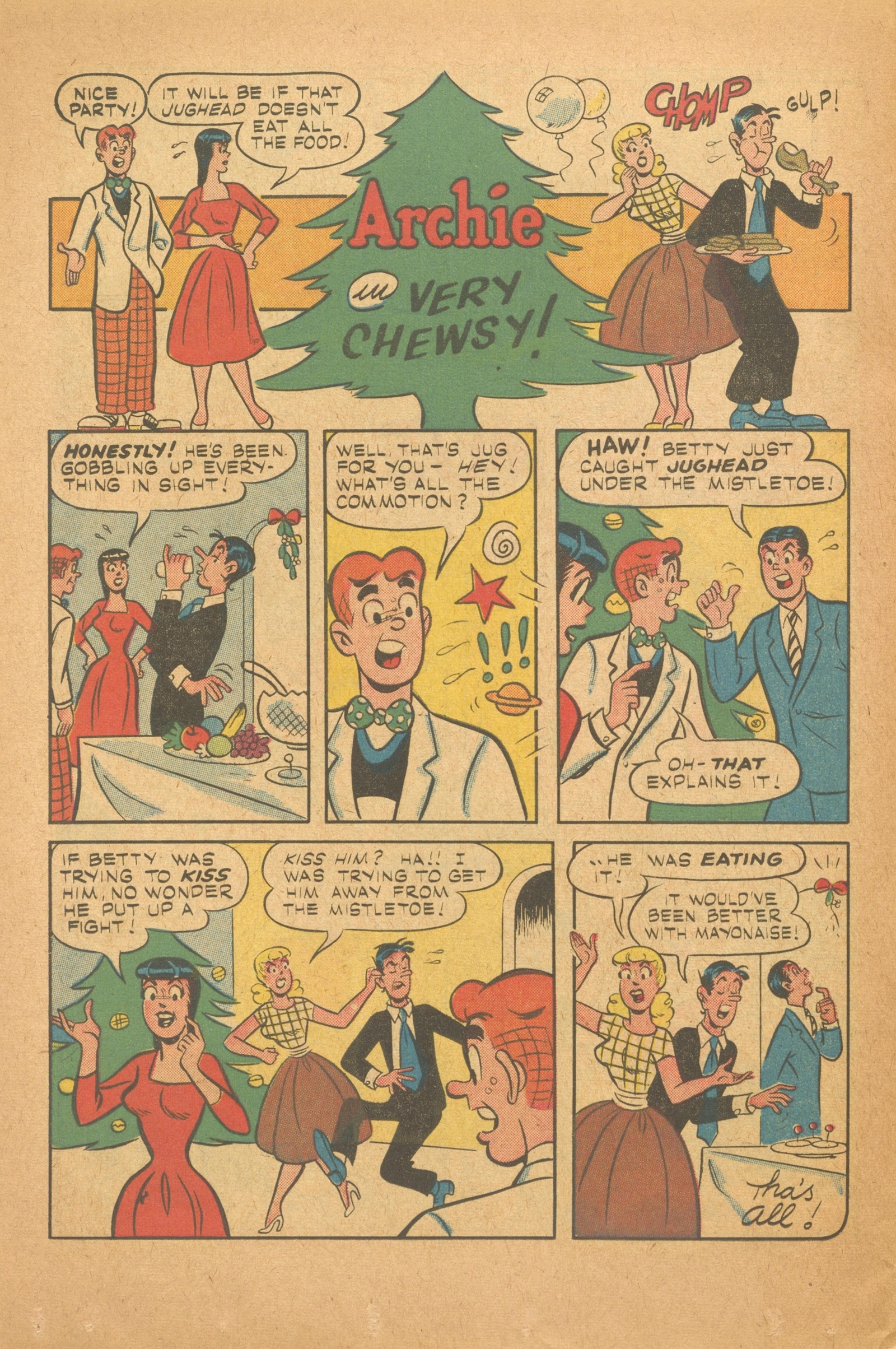 Read online Archie's Joke Book Magazine comic -  Issue #52 - 22