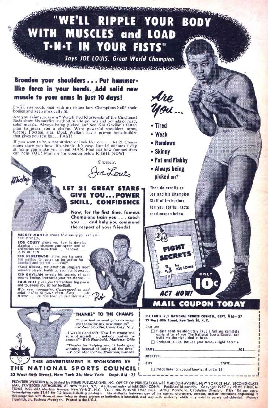 Read online Frontier Western comic -  Issue #9 - 2