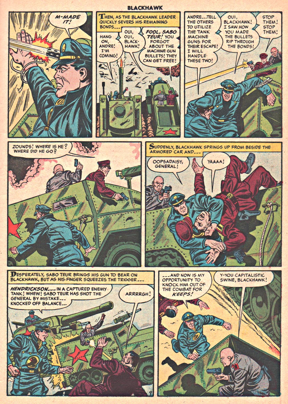 Read online Blackhawk (1957) comic -  Issue #82 - 11