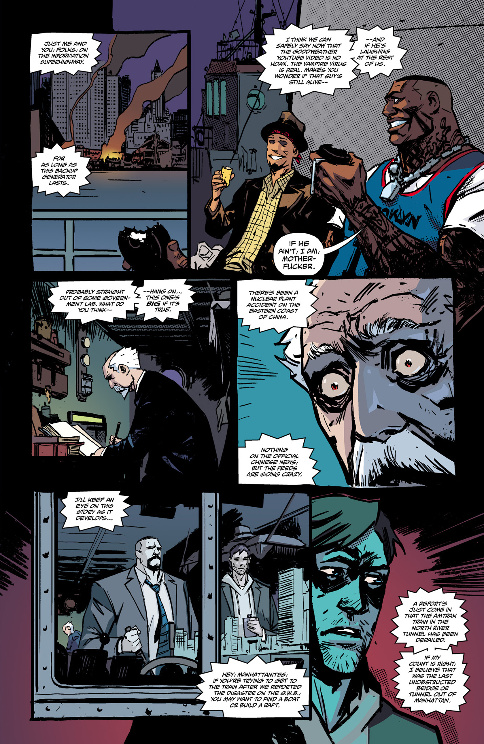 Read online The Strain: The Fall comic -  Issue #8 - 9