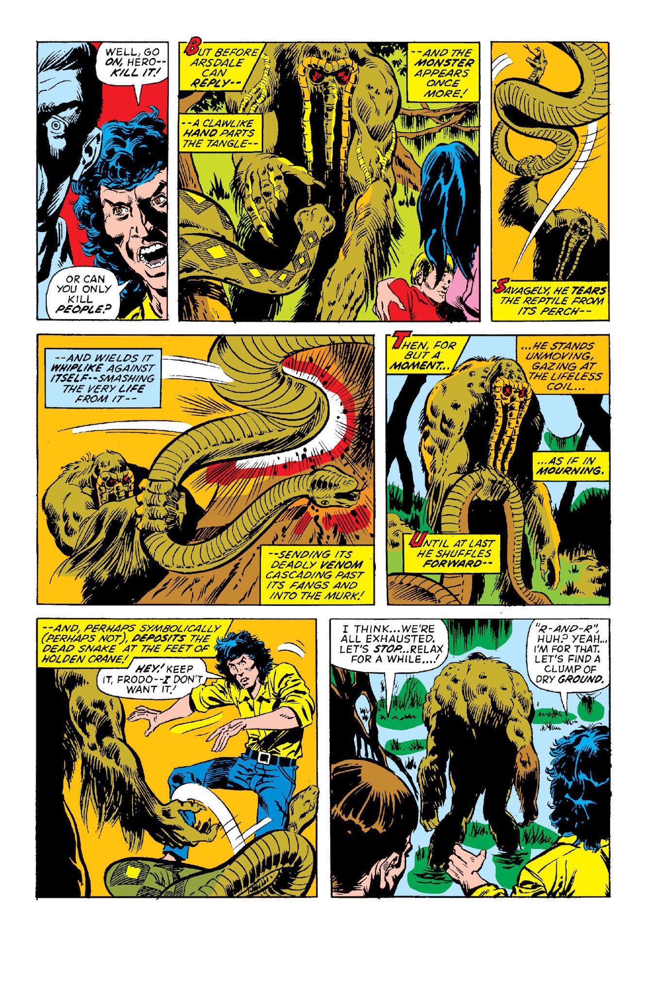 Read online Man-Thing by Steve Gerber: The Complete Collection comic -  Issue # TPB 1 (Part 3) - 27