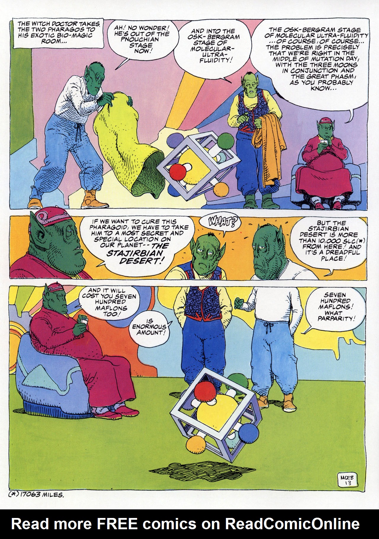 Read online Epic Graphic Novel: Moebius comic -  Issue # TPB 6 - 19