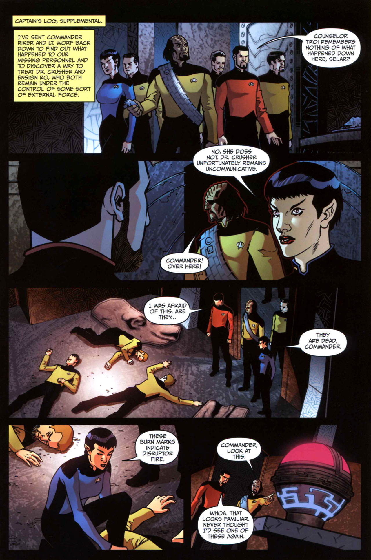 Read online Star Trek: The Next Generation: Intelligence Gathering comic -  Issue #4 - 21