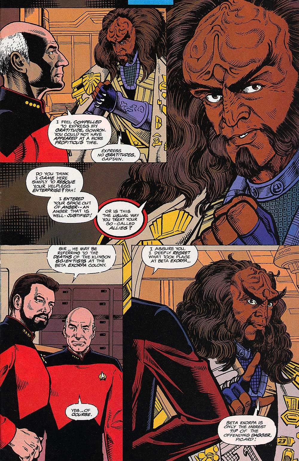 Read online Star Trek: The Next Generation (1989) comic -  Issue #73 - 23