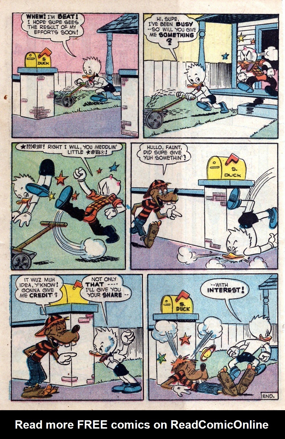 Read online Super Duck Comics comic -  Issue #27 - 24
