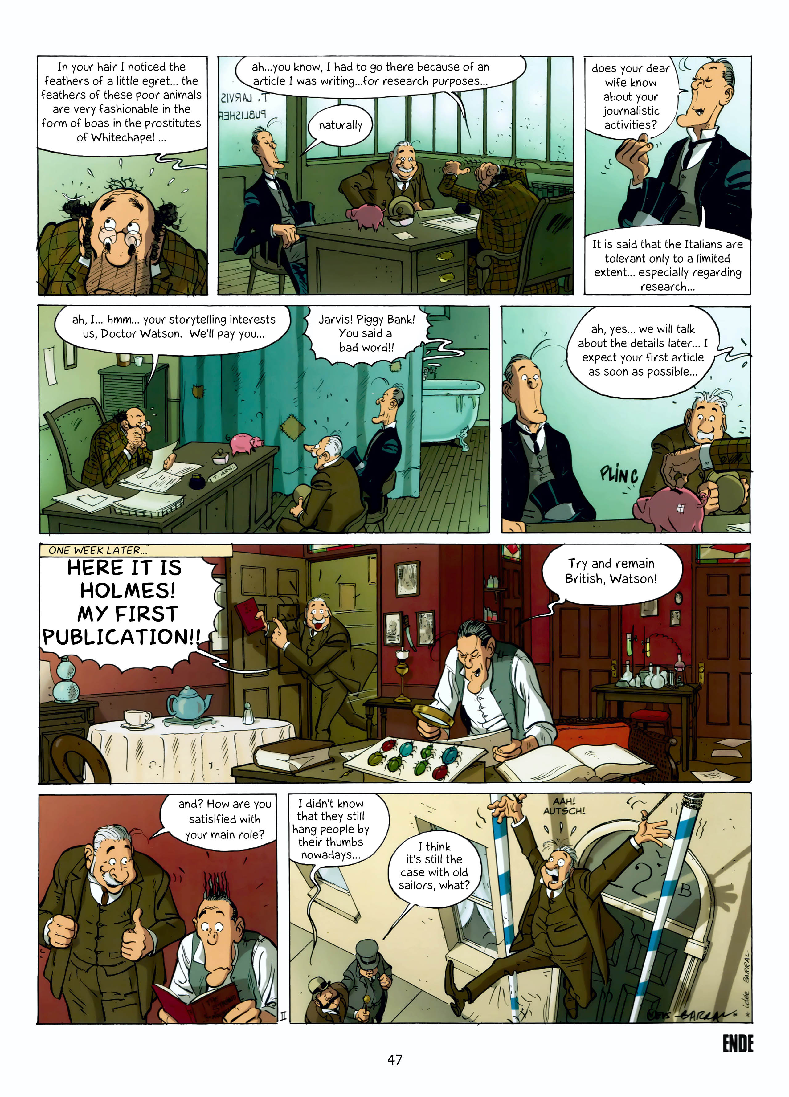 Read online Baker Street (2000) comic -  Issue #5 - 48