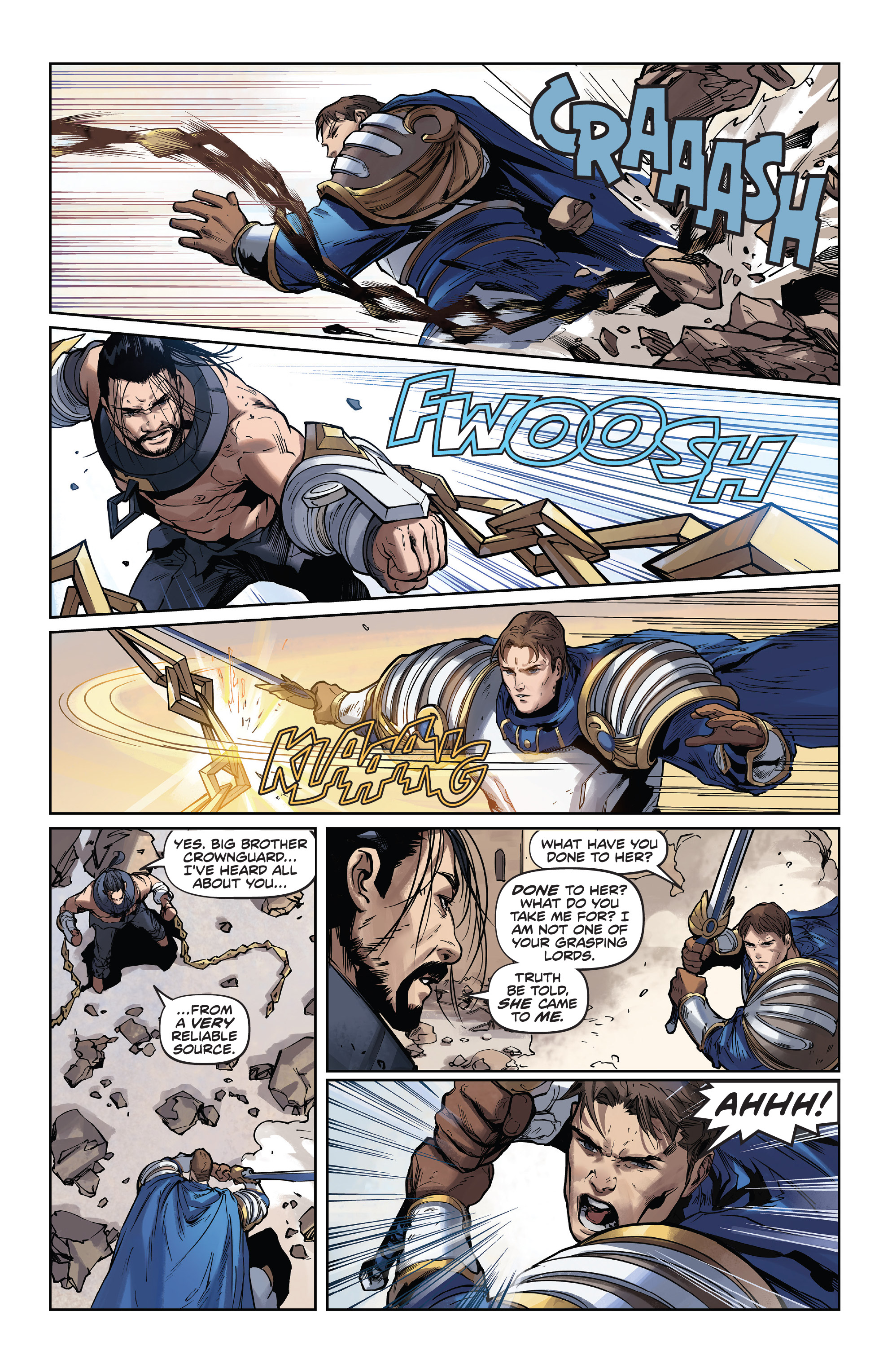 Read online League of Legends: Lux comic -  Issue #3 - 17