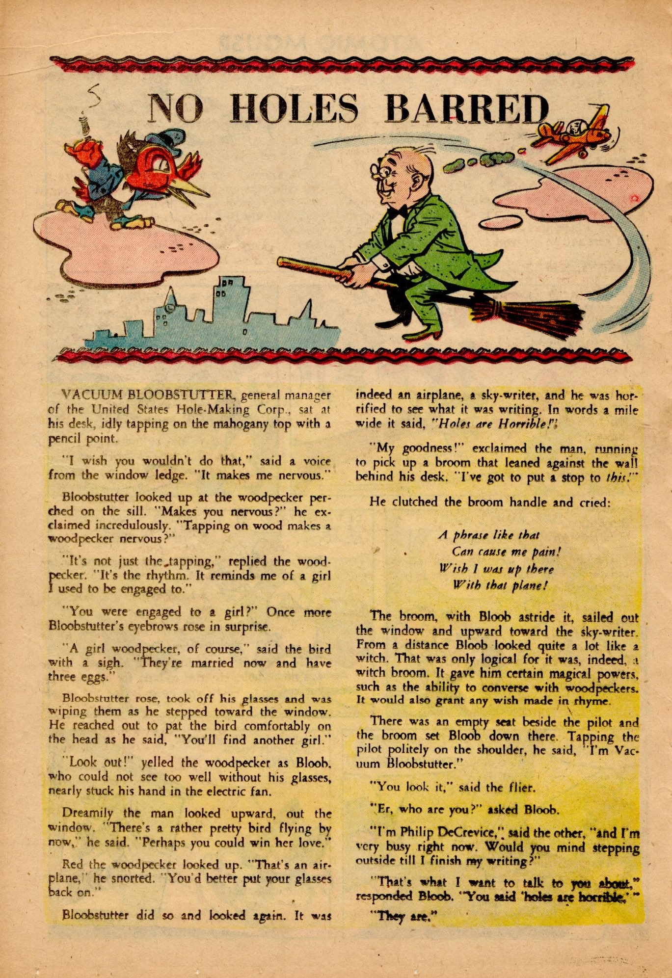 Read online Atomic Mouse comic -  Issue #20 - 16