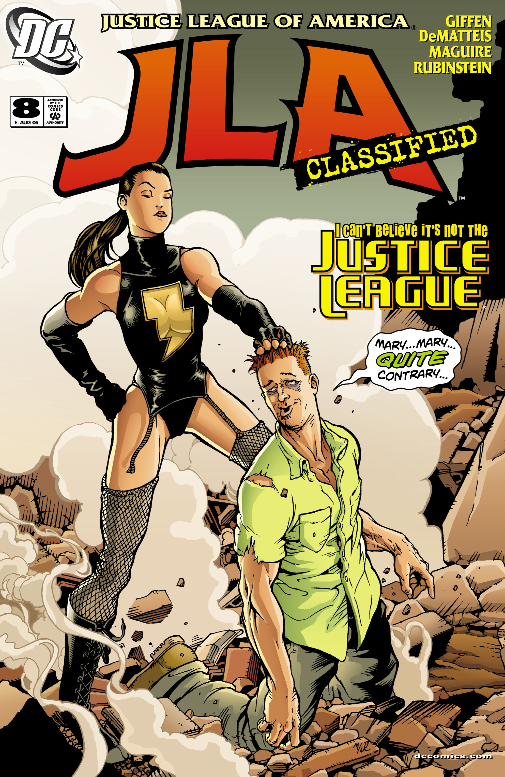 Read online JLA: Classified comic -  Issue #8 - 1