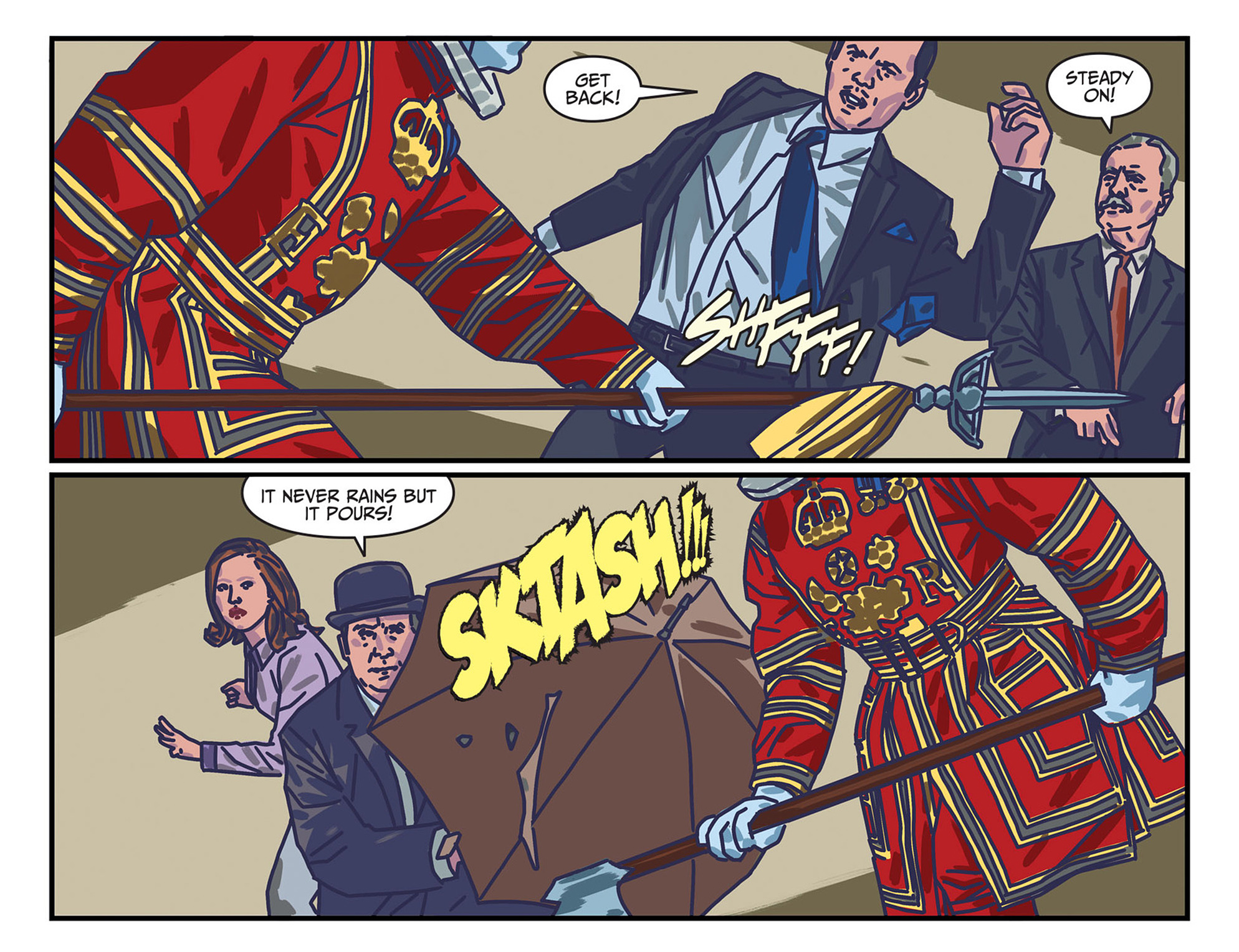 Read online Batman '66 Meets Steed and Mrs Peel comic -  Issue #8 - 19
