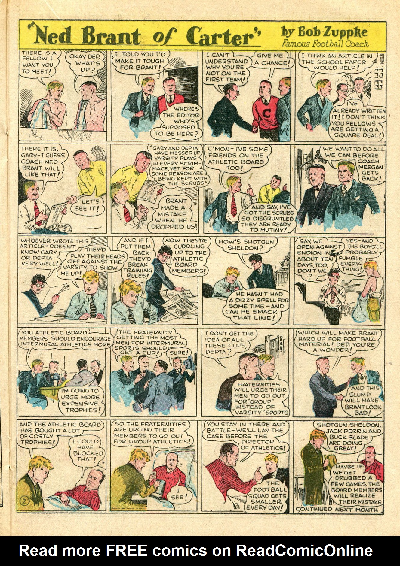 Read online Famous Funnies comic -  Issue #33 - 39