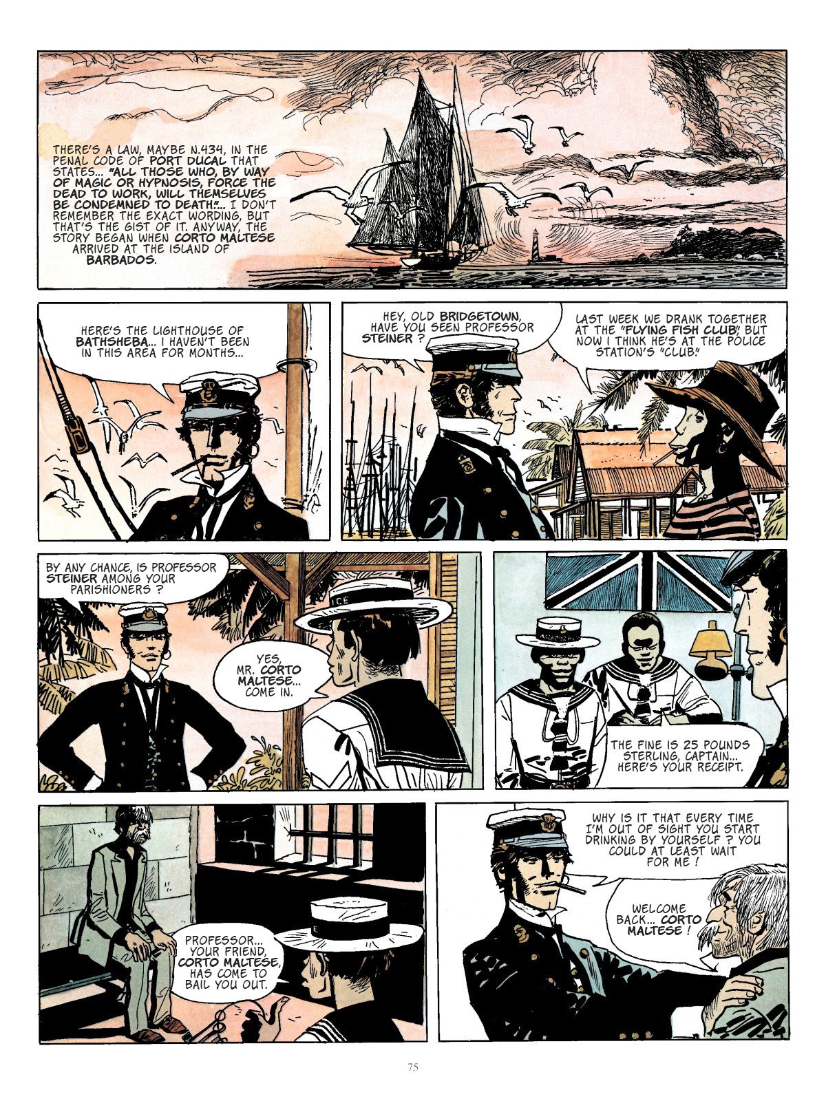Read online Corto Maltese comic -  Issue # TPB 5 - 66