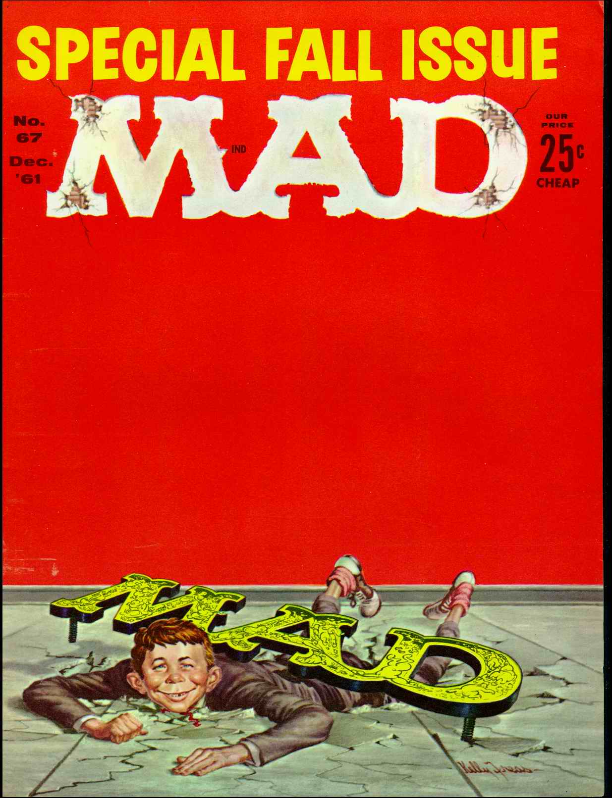 Read online MAD comic -  Issue #67 - 1