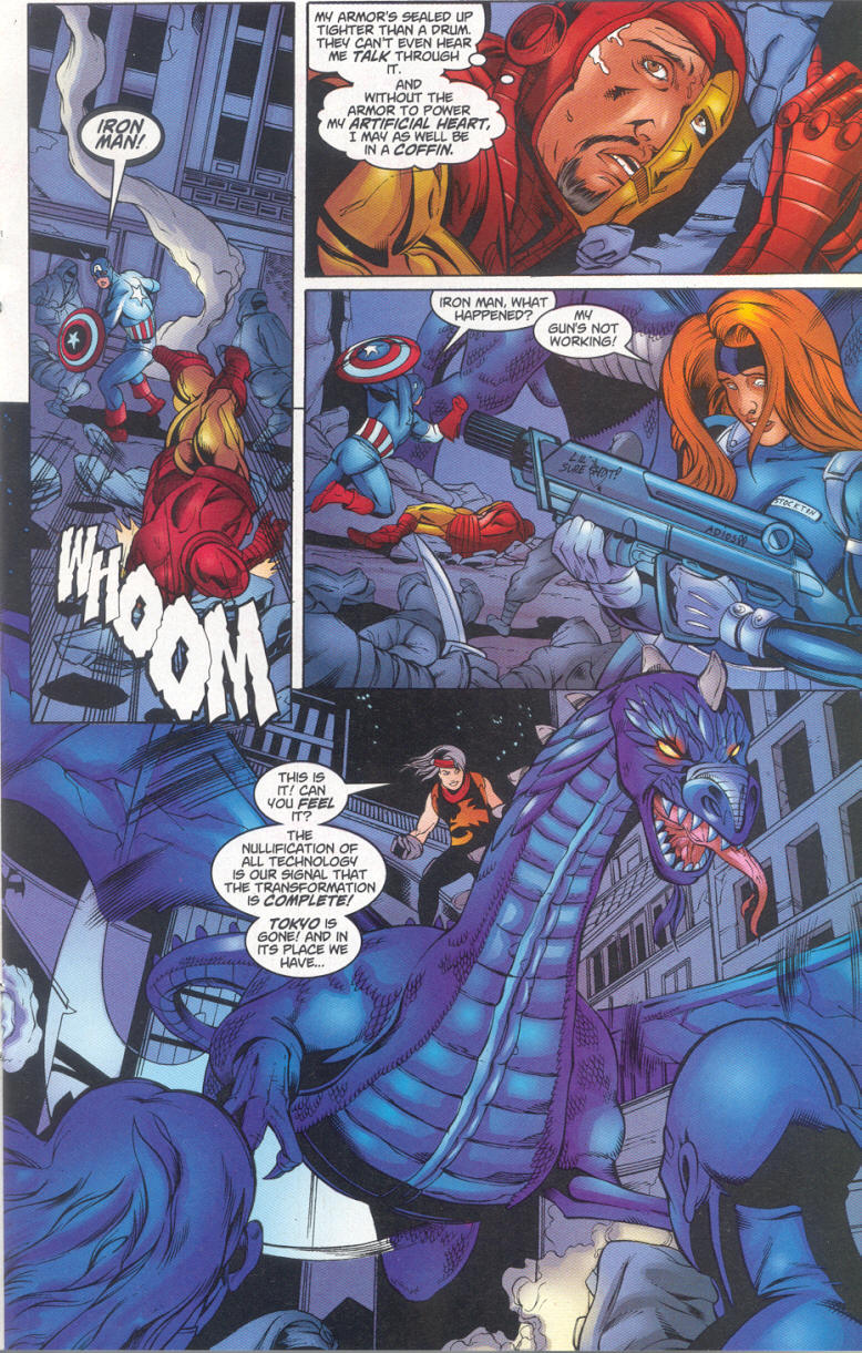 Read online Iron Fist / Wolverine comic -  Issue #4 - 13