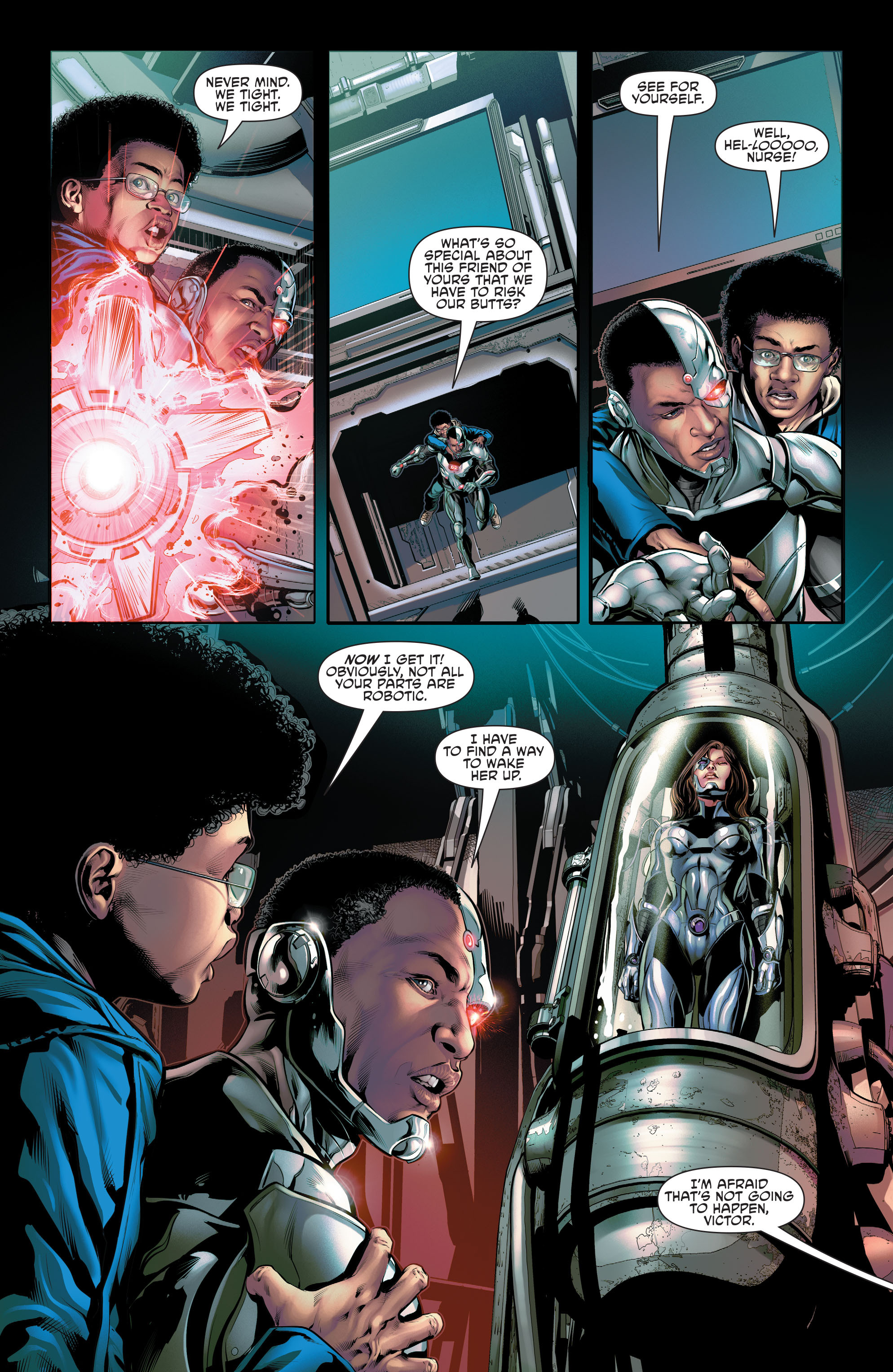 Read online Cyborg (2016) comic -  Issue #8 - 20