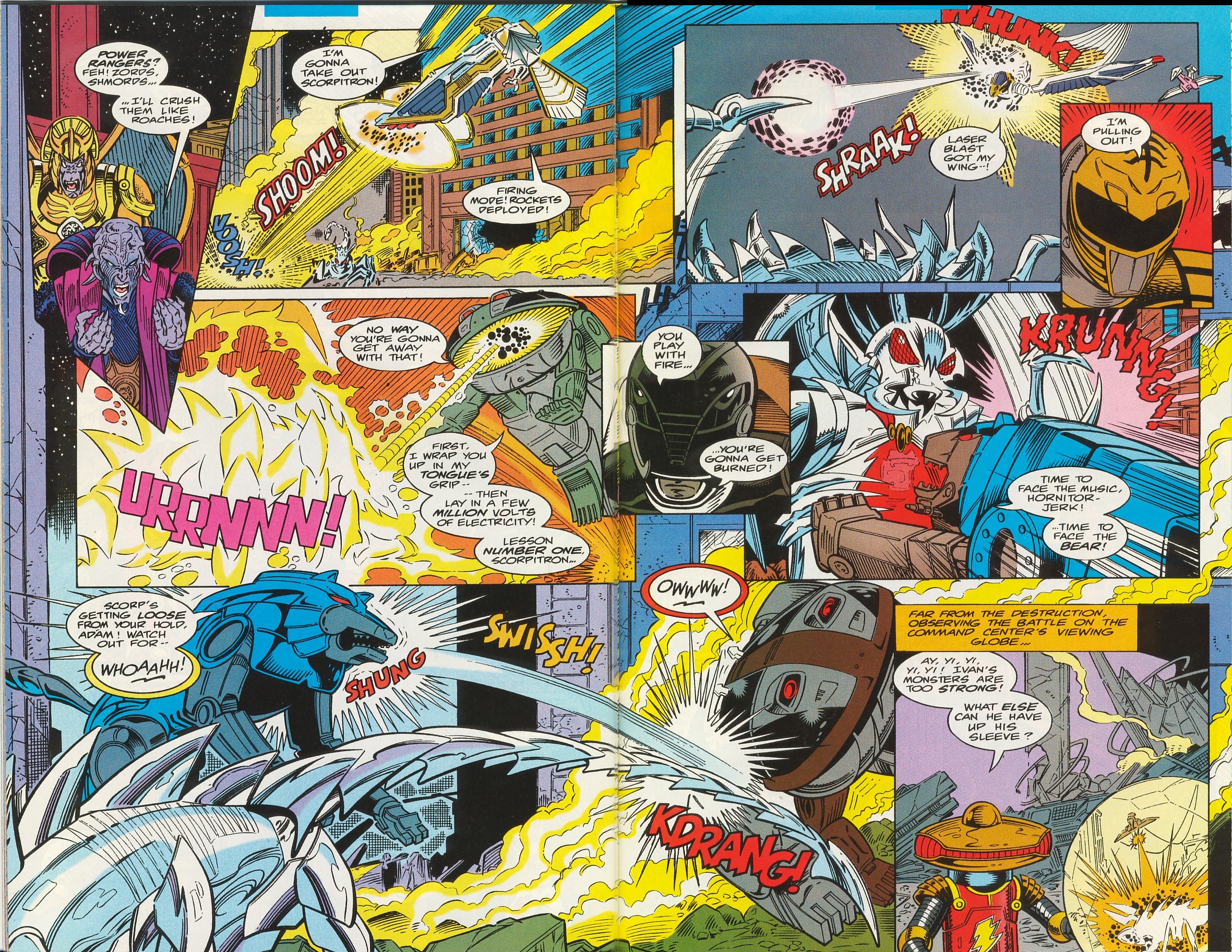 Read online Mighty Morphin' Power Rangers: The Movie comic -  Issue # Full - 35