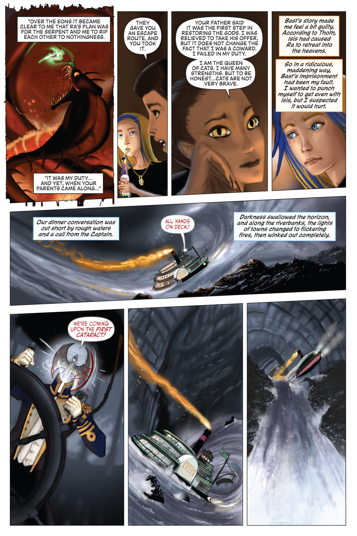 Read online The Kane Chronicles comic -  Issue # TPB 1 - 116
