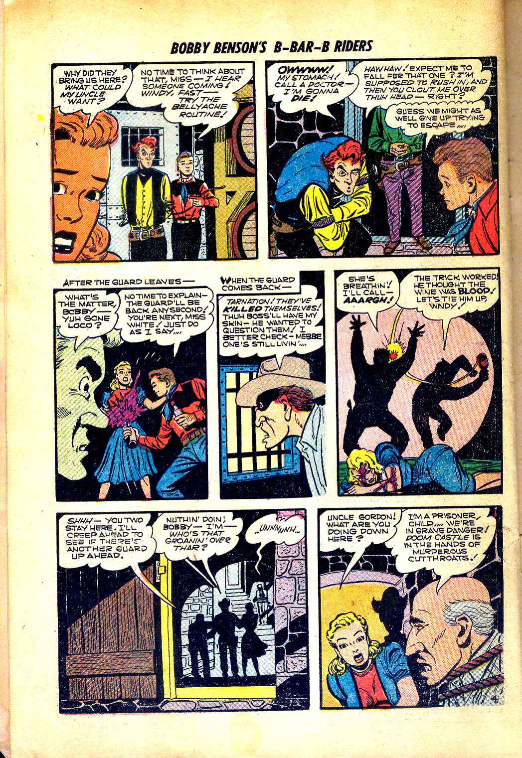 Read online Bobby Benson's B-Bar-B Riders comic -  Issue #18 - 6