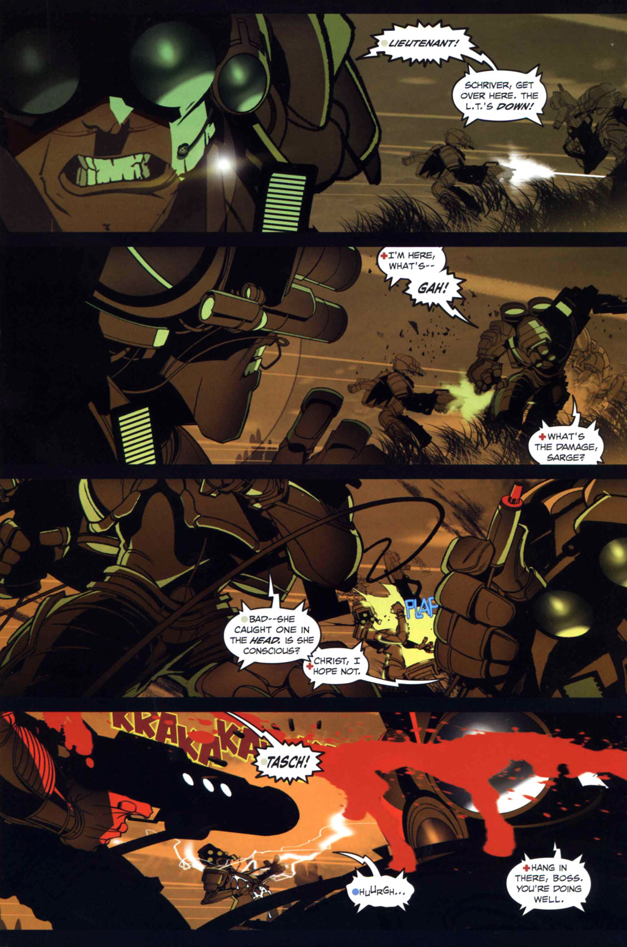 Read online Starship Troopers (2007) comic -  Issue #7 - 4