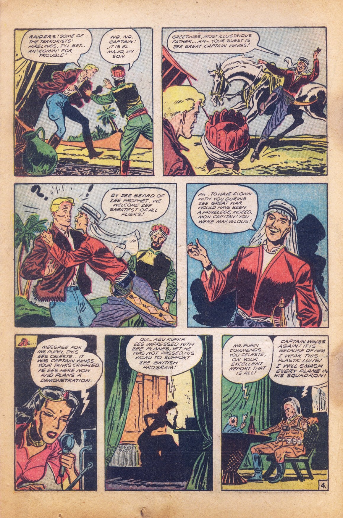 Read online Wings Comics comic -  Issue #102 - 6