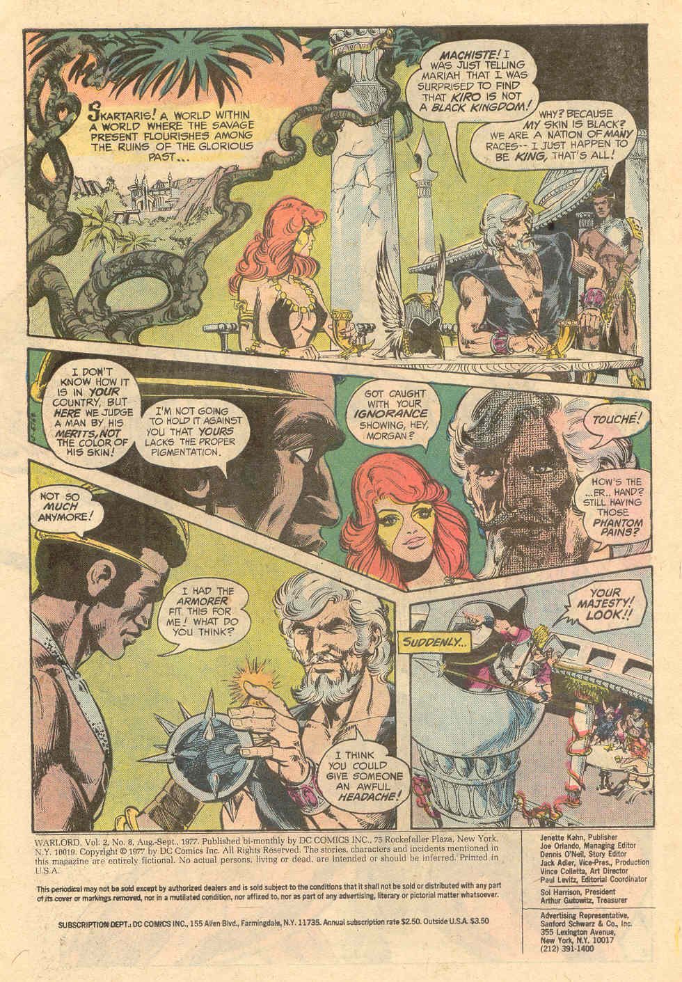 Read online Warlord (1976) comic -  Issue #8 - 2
