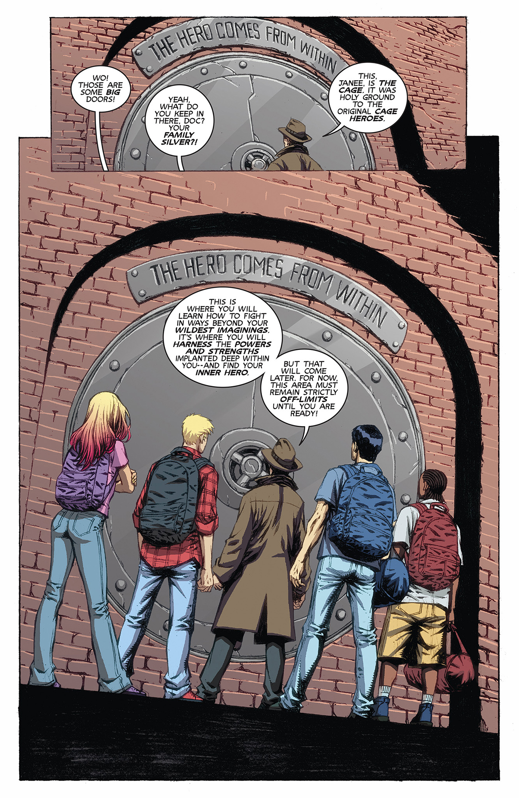 Read online Cage Hero comic -  Issue #2 - 16