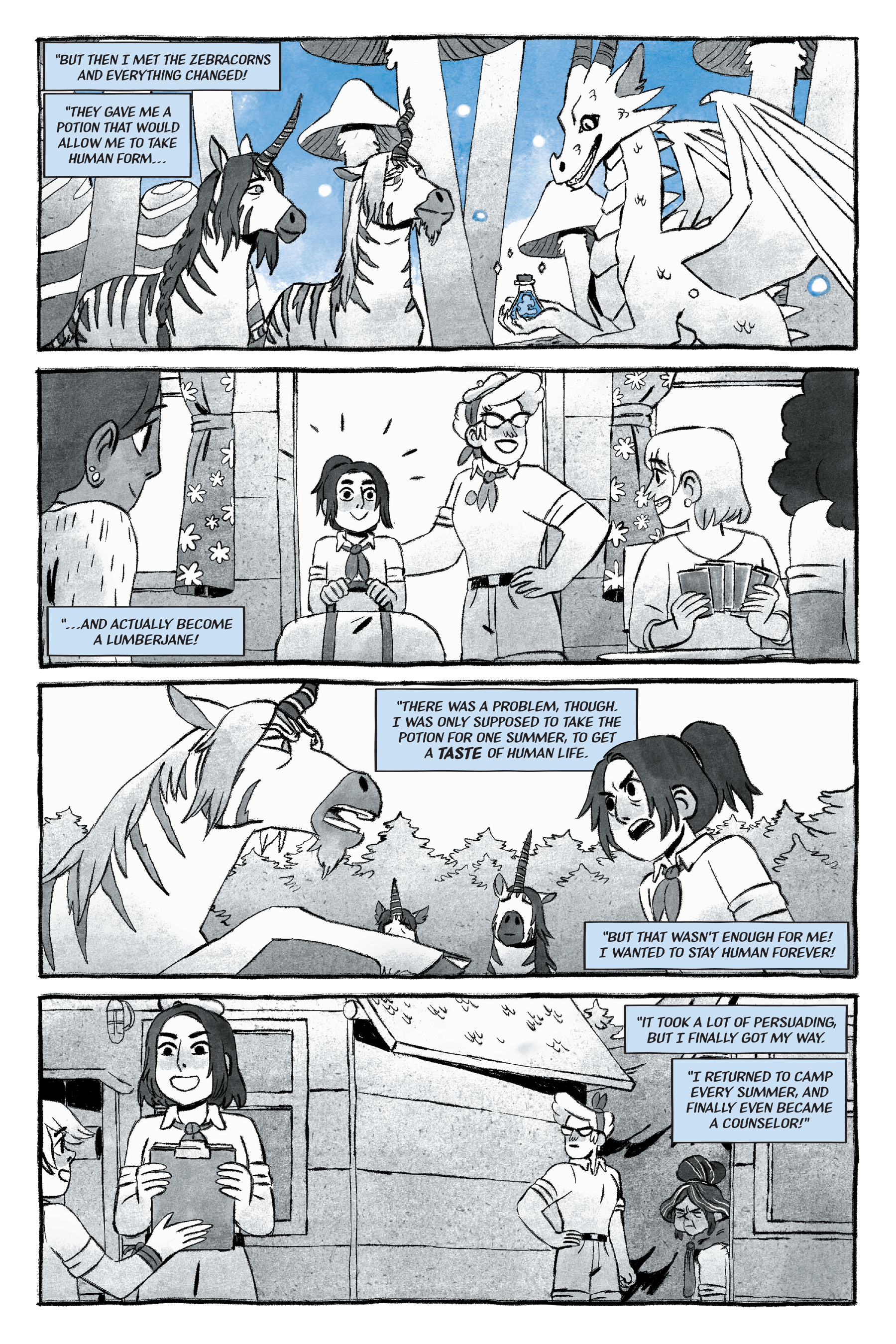 Read online Lumberjanes: True Colors comic -  Issue # TPB - 99