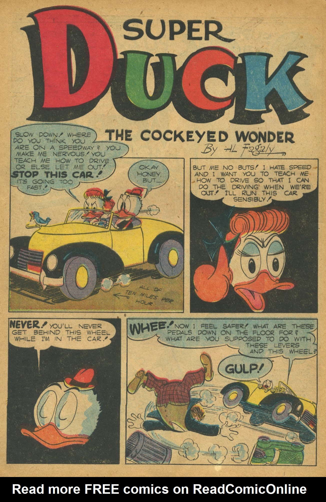 Read online Super Duck Comics comic -  Issue #13 - 10