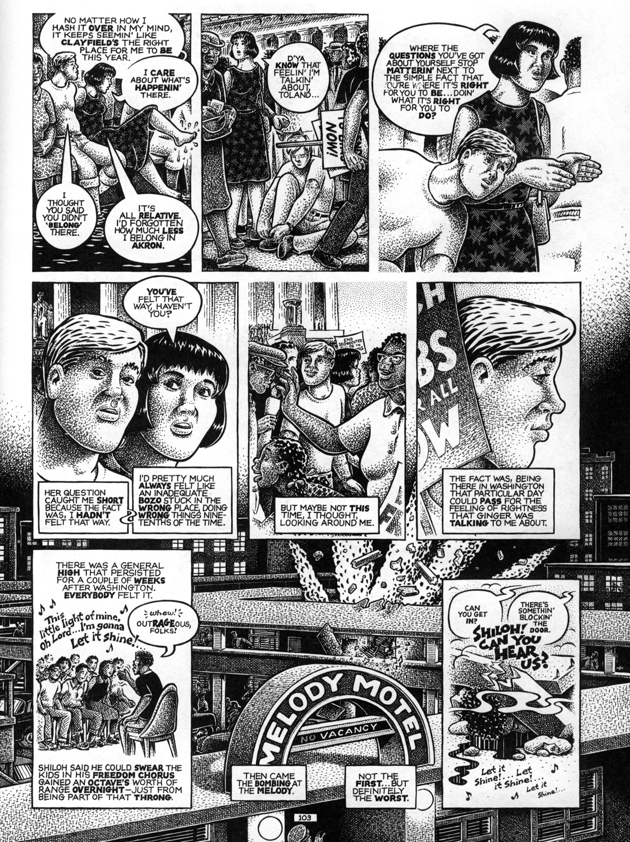 Read online Stuck Rubber Baby comic -  Issue # TPB (Part 2) - 12