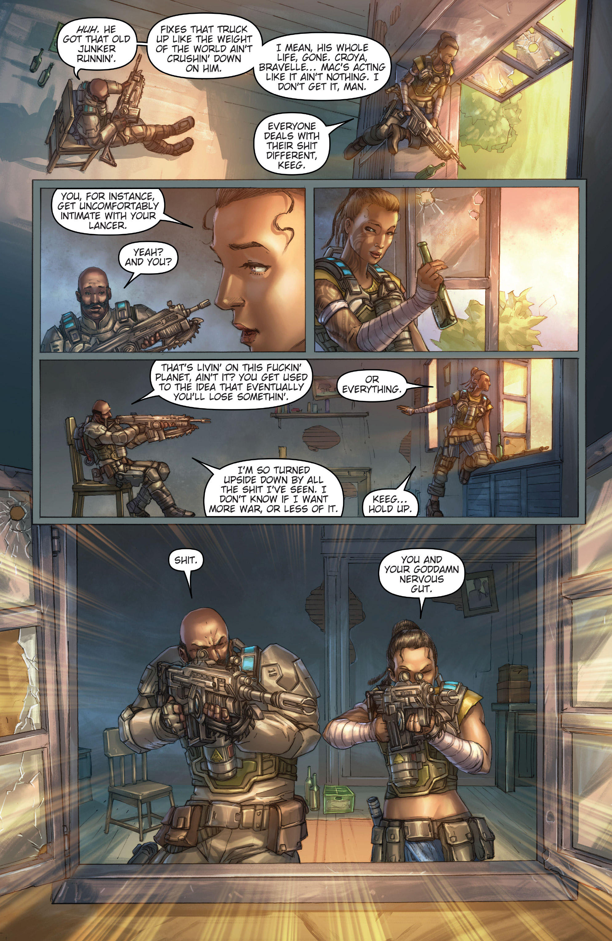 Read online Gears of War: Hivebusters comic -  Issue #2 - 13