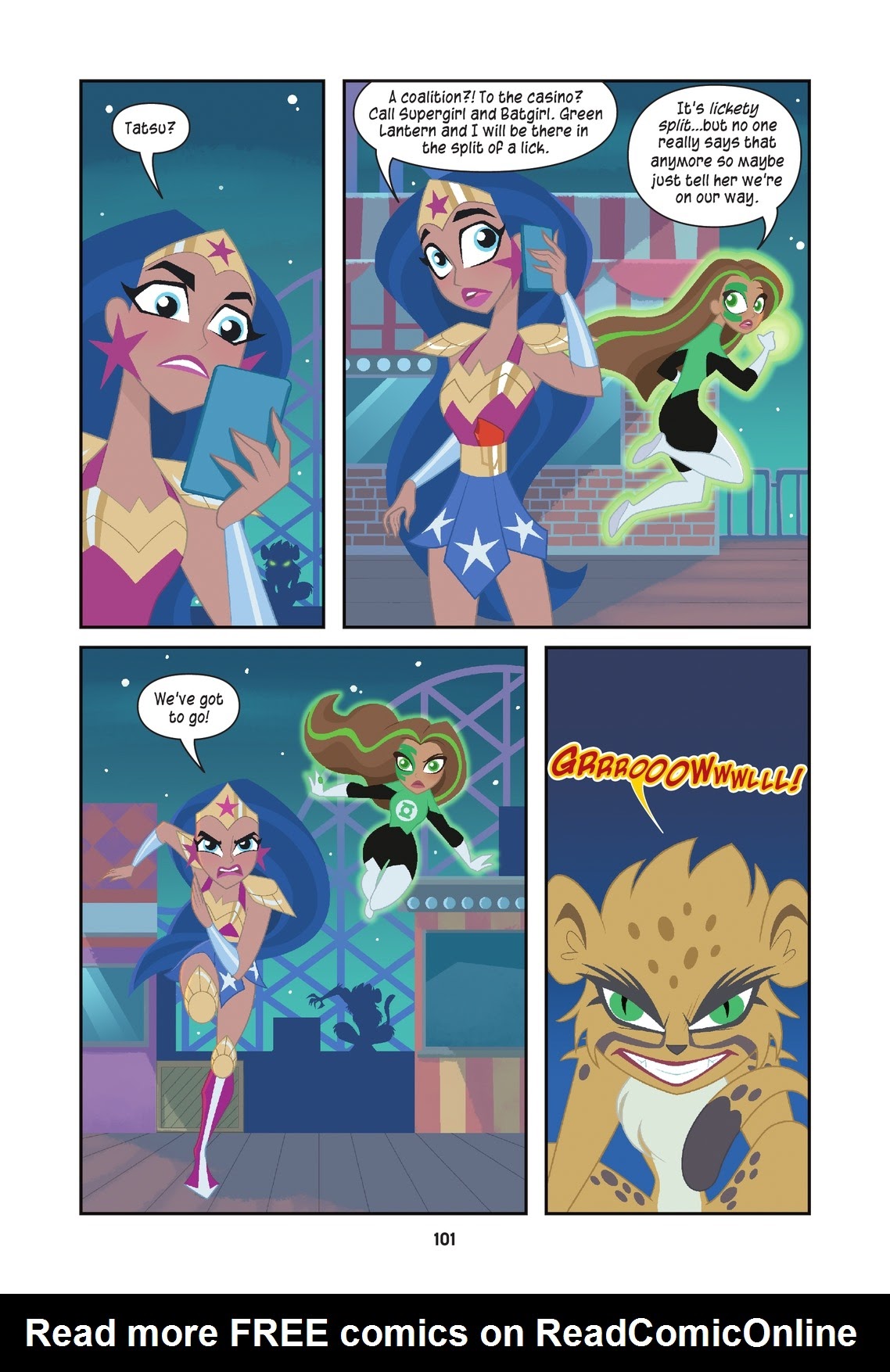 Read online DC Super Hero Girls: Ghosting comic -  Issue # TPB (Part 1) - 100