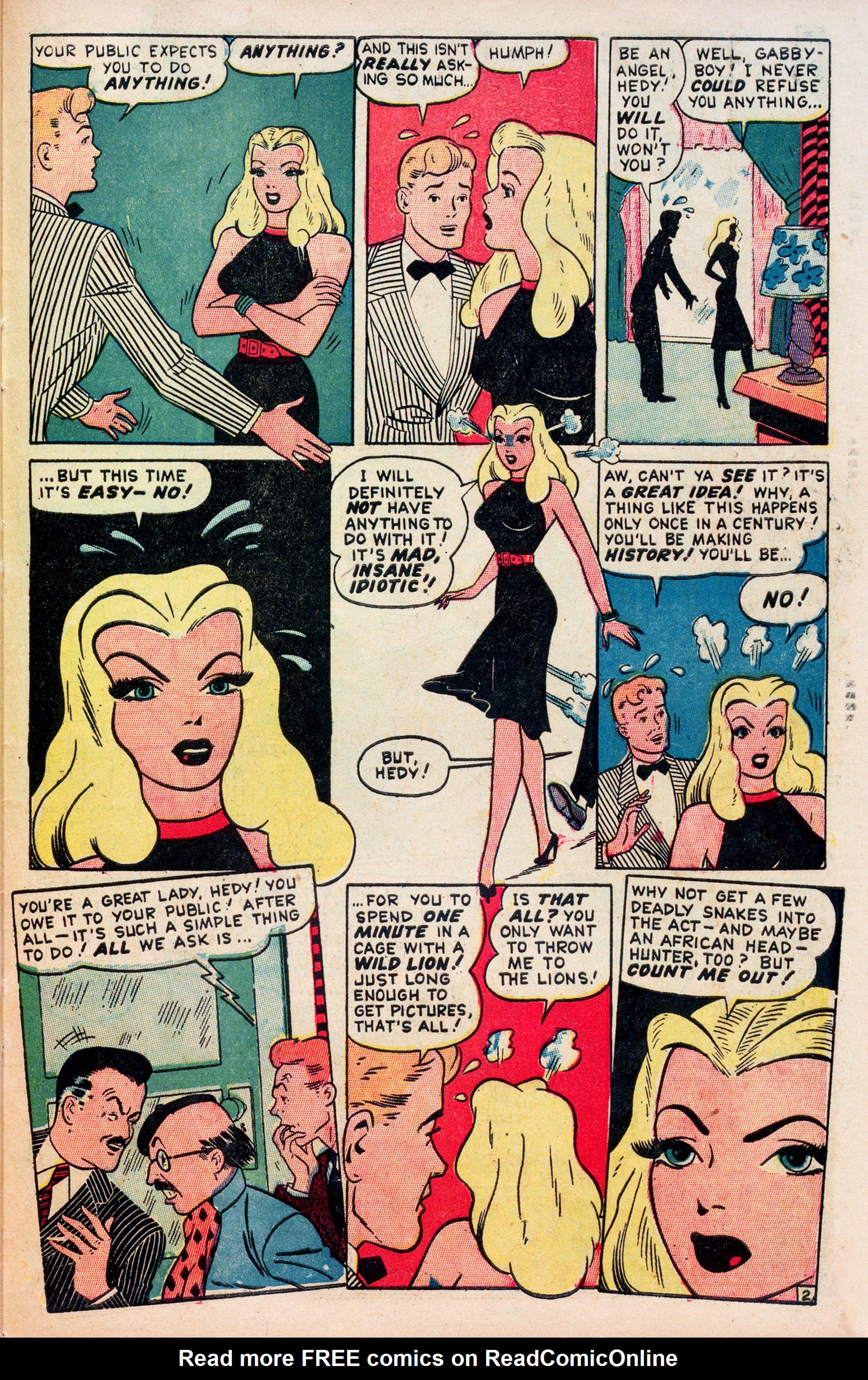 Read online Comedy Comics (1948) comic -  Issue #1 - 27
