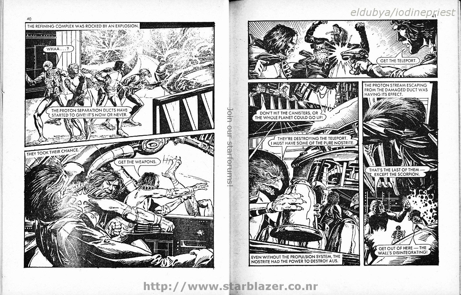Read online Starblazer comic -  Issue #148 - 22