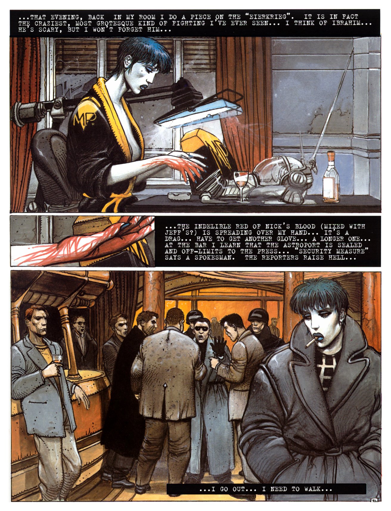 Read online The Nikopol Trilogy comic -  Issue # TPB - 101