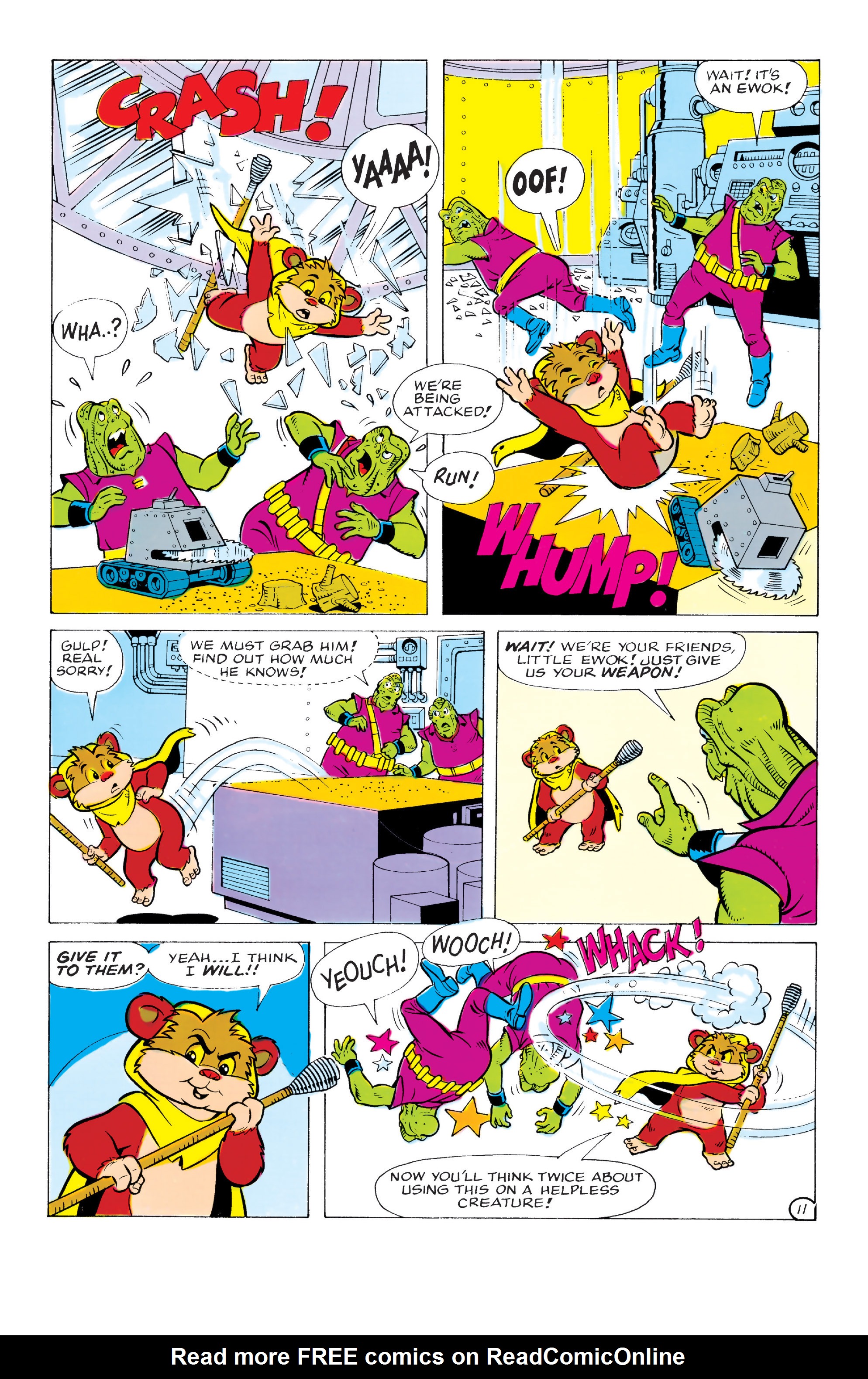 Read online Ewoks comic -  Issue #5 - 12