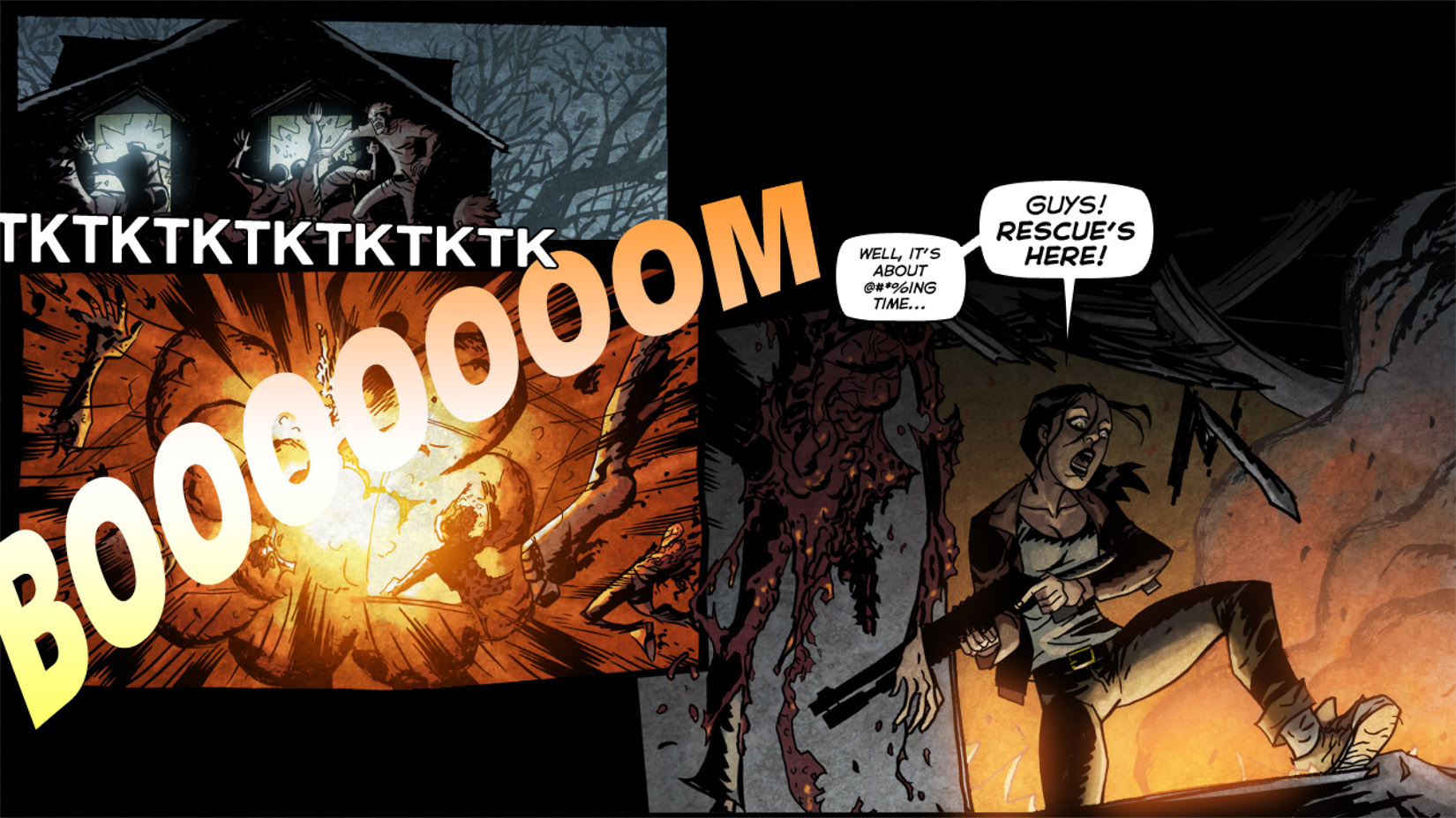 Read online Left 4 Dead: The Sacrifice comic -  Issue #1 - 8