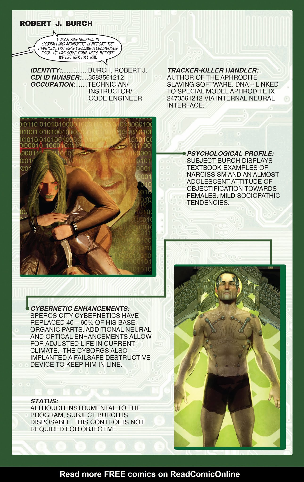 Read online Aphrodite IX Hidden Files comic -  Issue # Full - 12