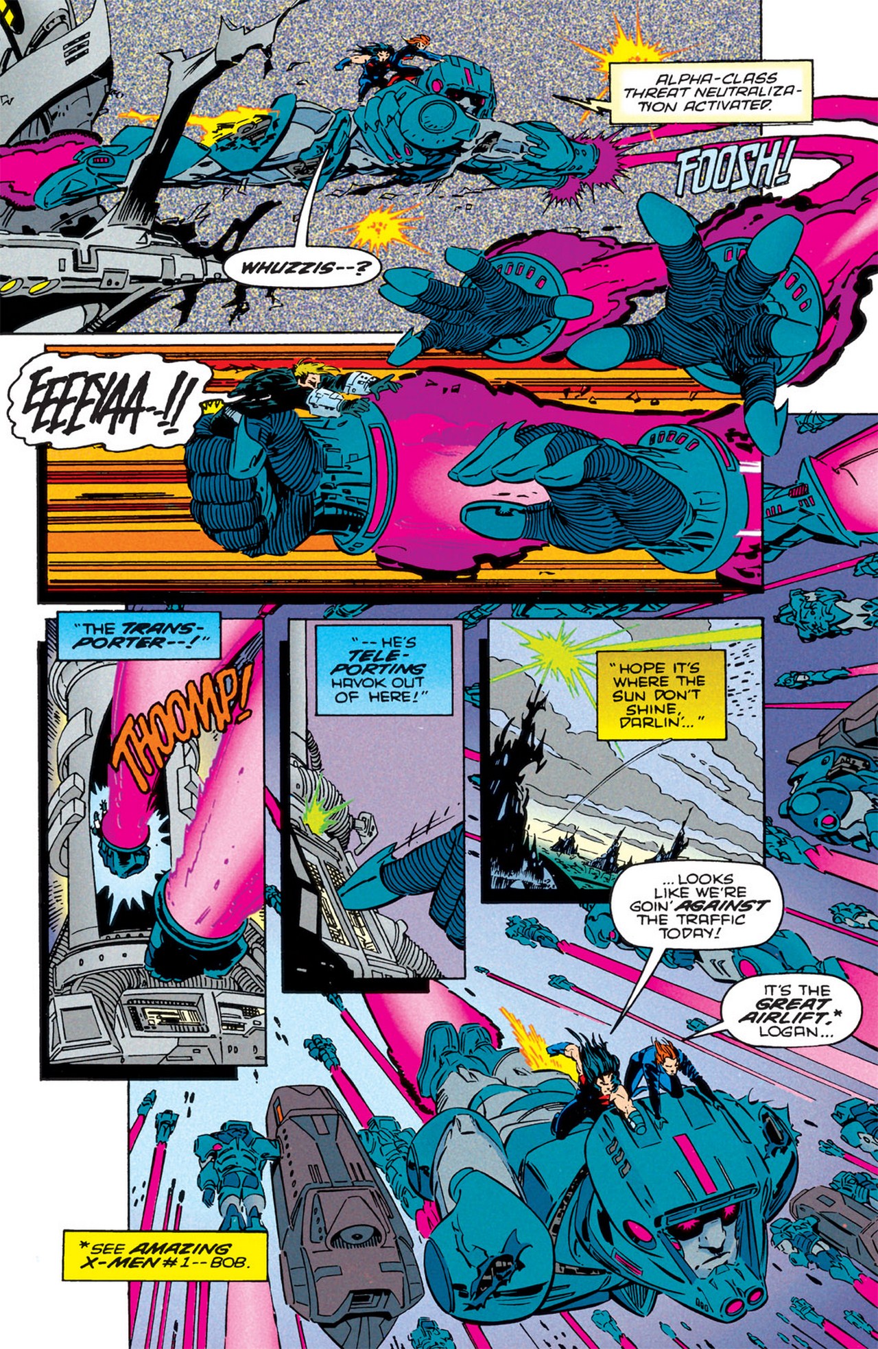 Read online Weapon X (1995) comic -  Issue #1 - 12