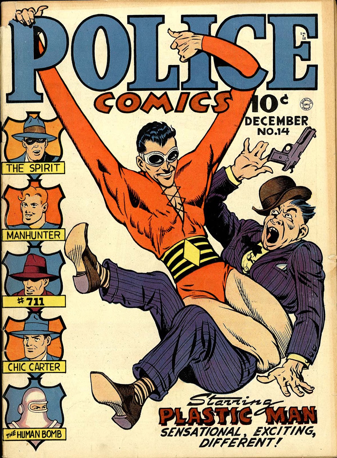 Police Comics 14 Page 1