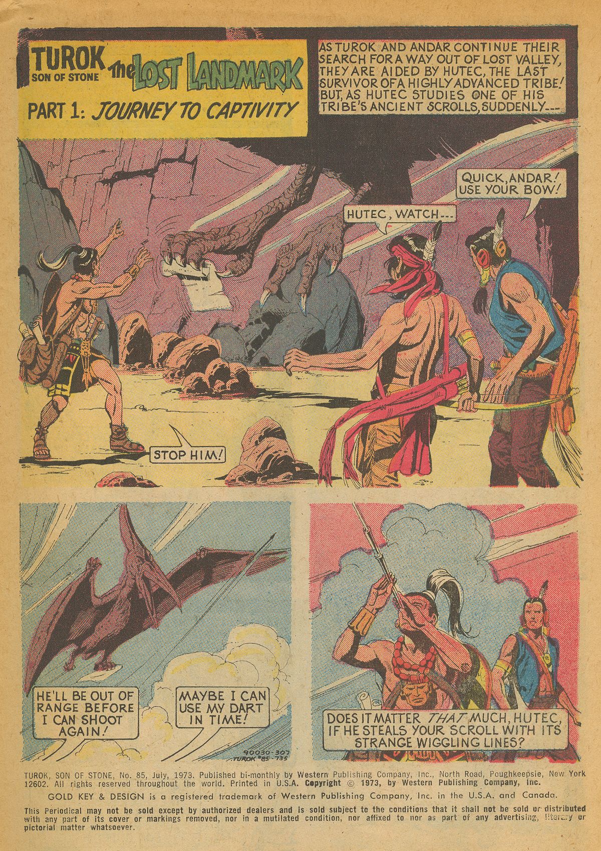 Read online Turok, Son of Stone comic -  Issue #85 - 3