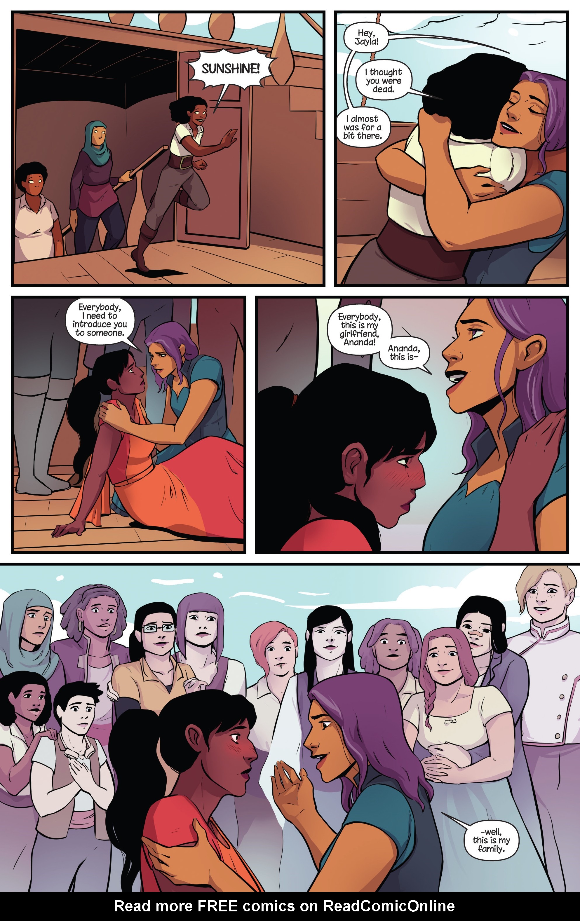 Read online Princeless Raven Year Two: Love and Revenge comic -  Issue # _TPB Get Lost Together - 110