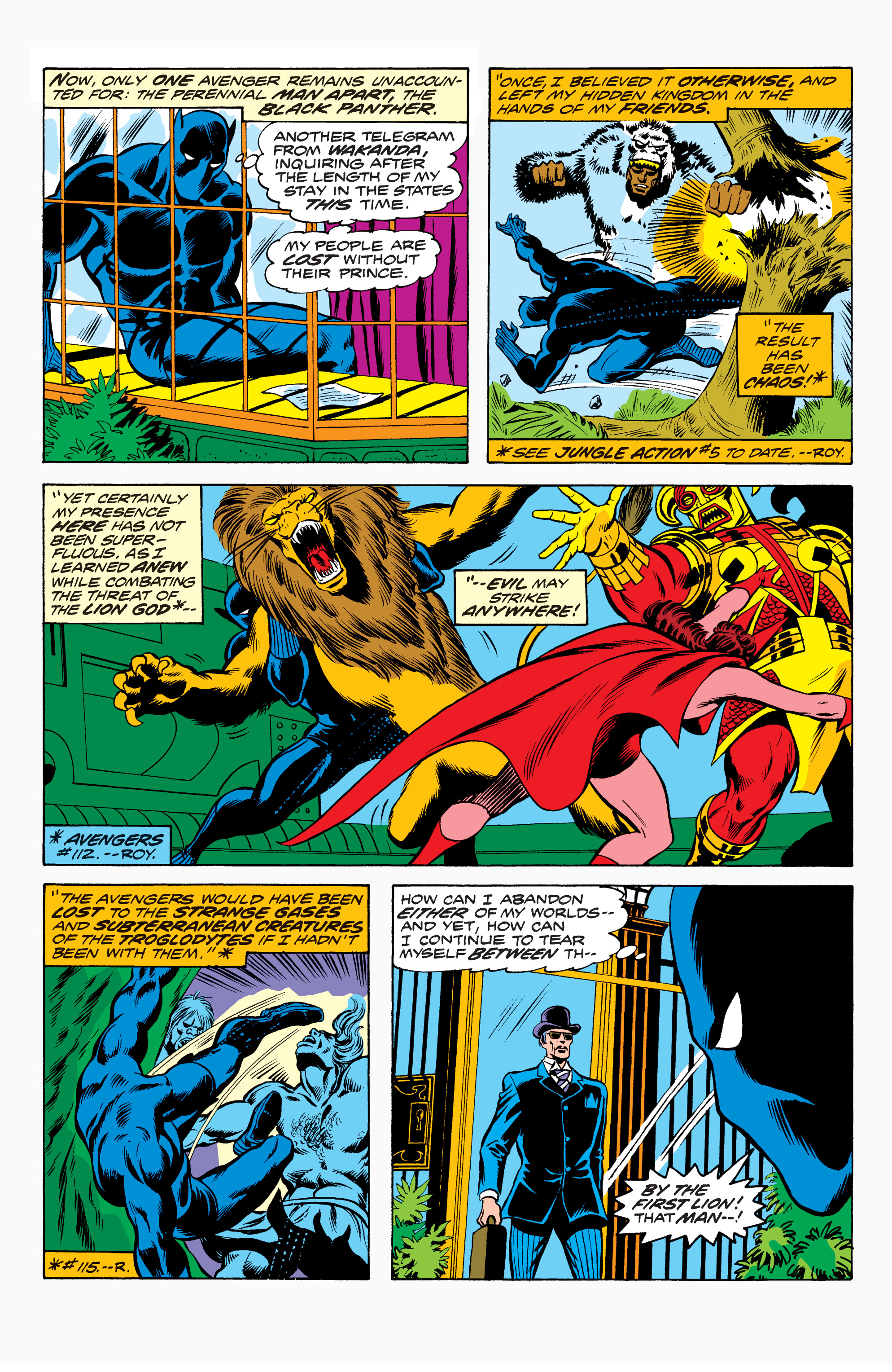 Read online Black Panther: The Early Years Omnibus comic -  Issue # TPB (Part 5) - 32