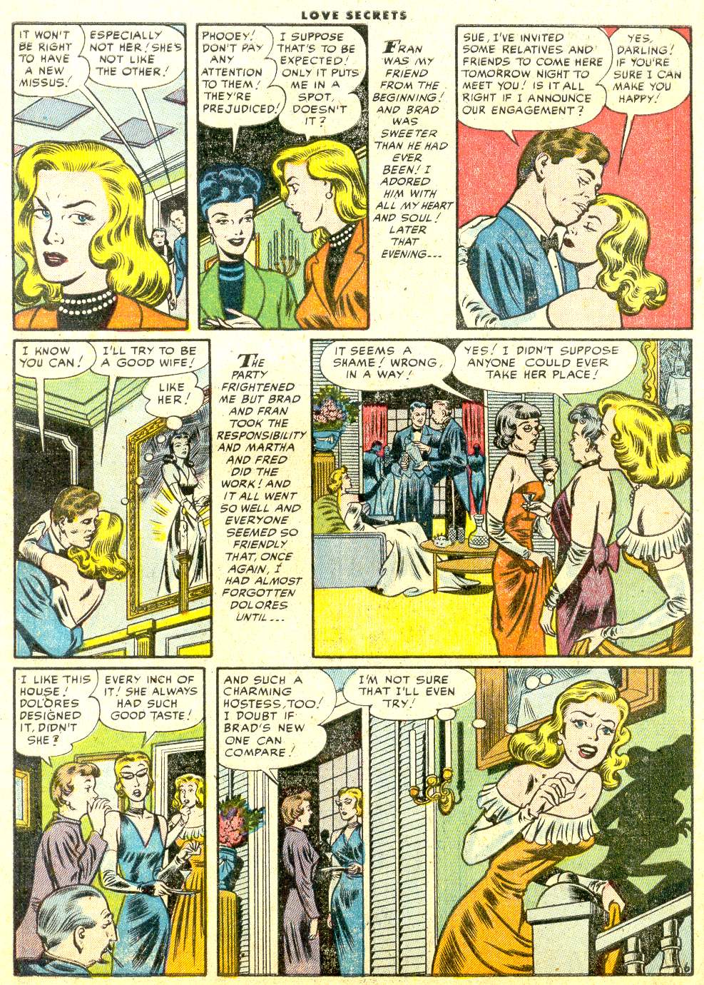 Read online Love Secrets (1953) comic -  Issue #45 - 8