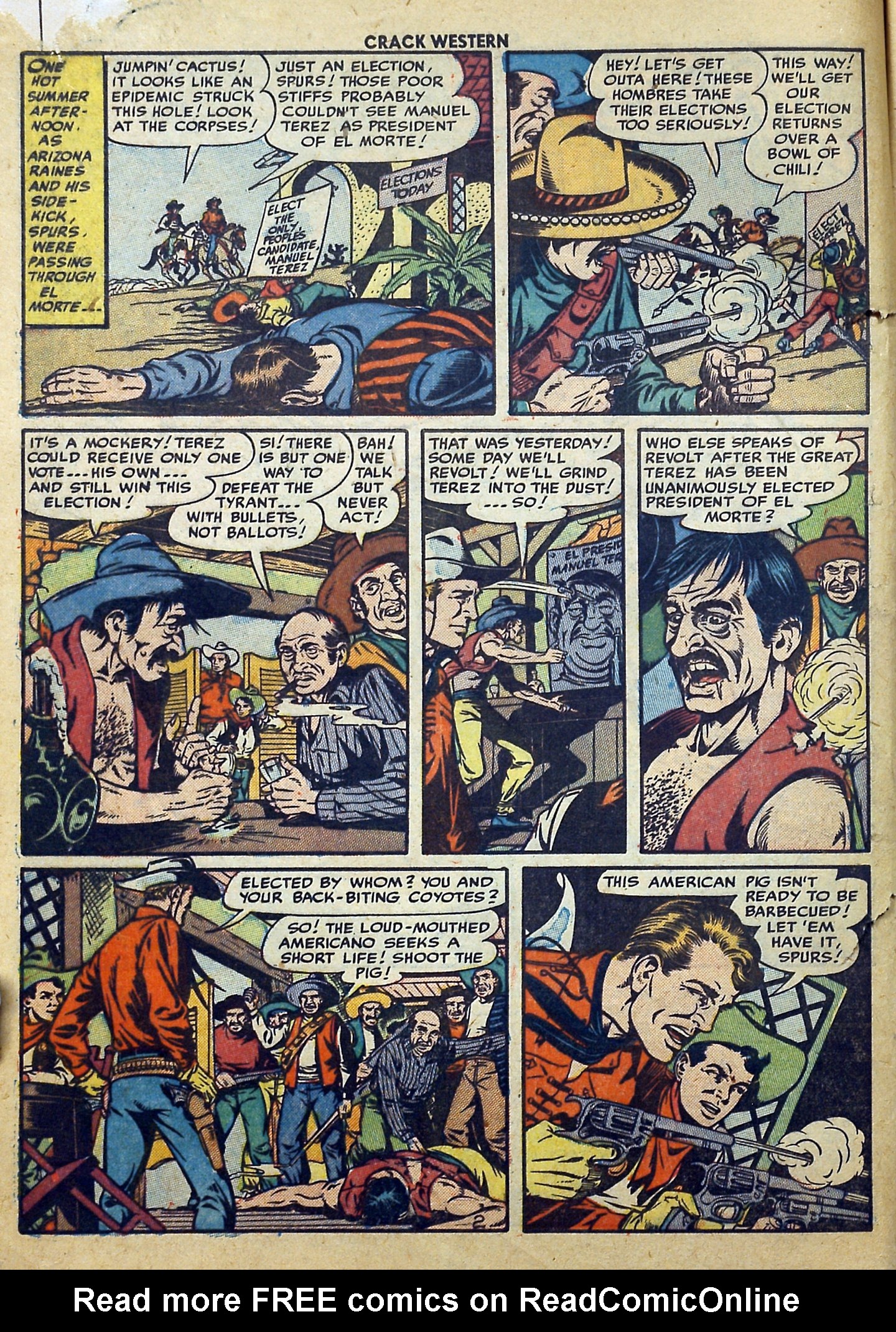 Read online Crack Western comic -  Issue #80 - 4