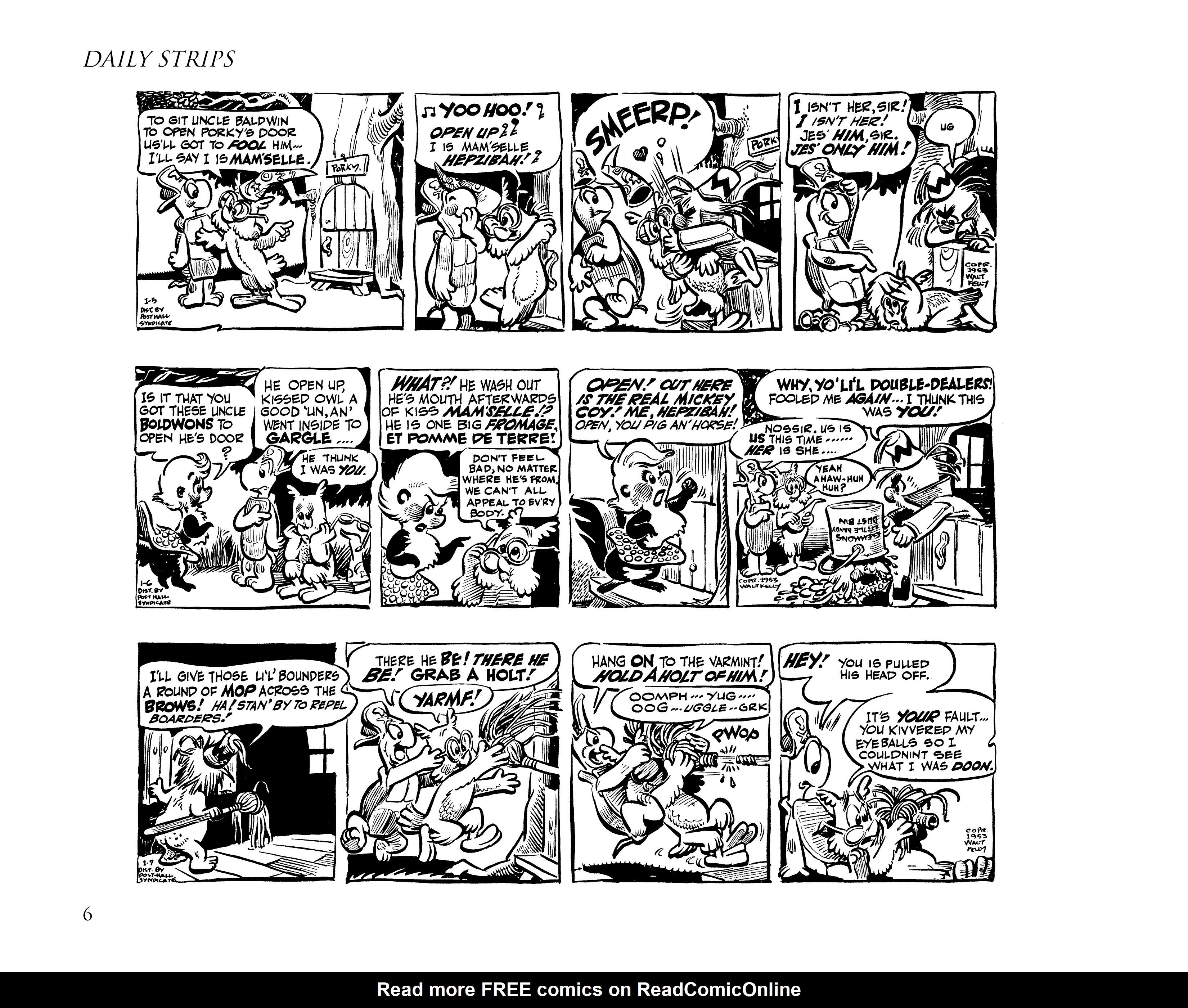 Read online Pogo by Walt Kelly: The Complete Syndicated Comic Strips comic -  Issue # TPB 3 (Part 1) - 18