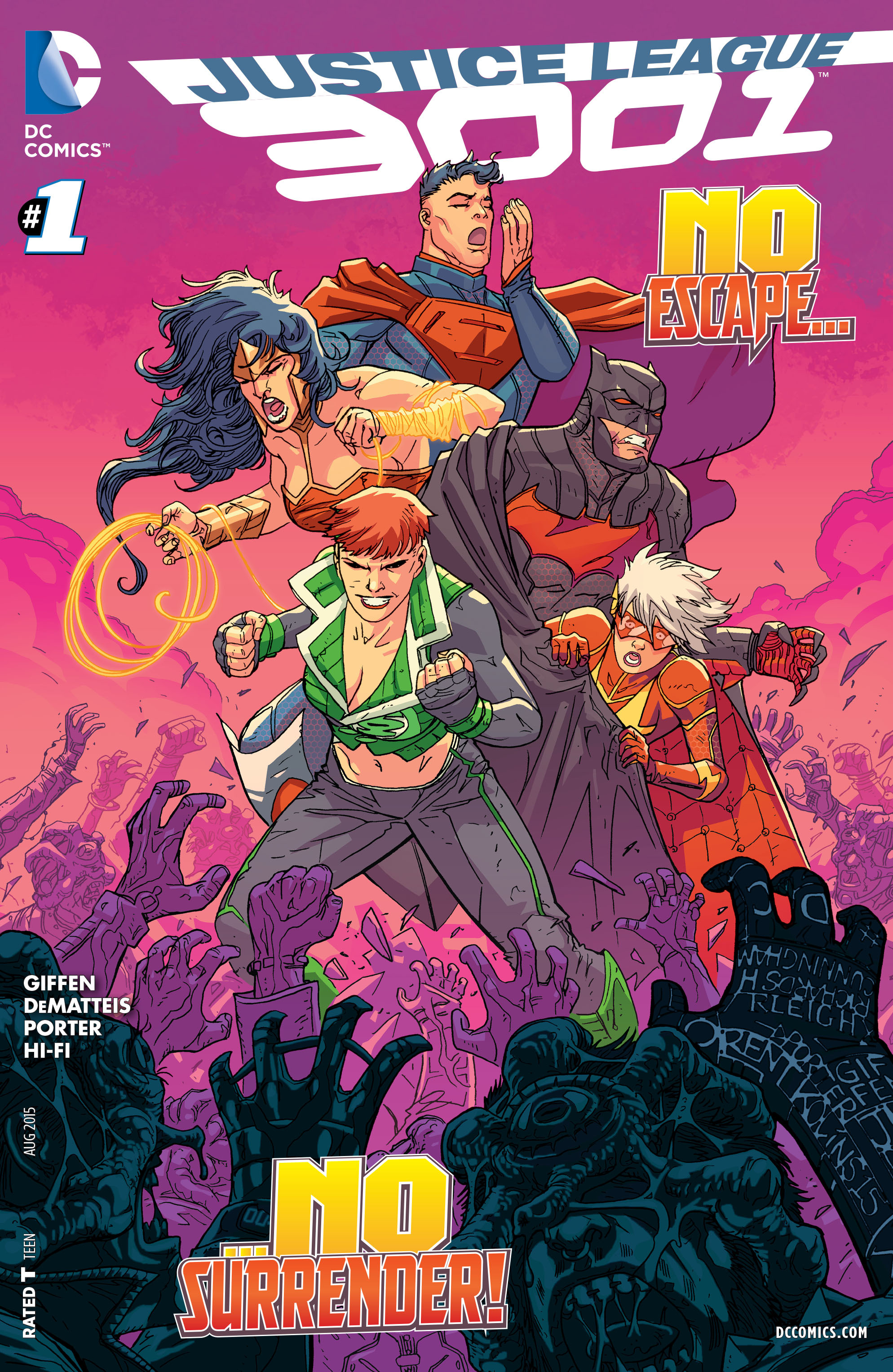 Read online Justice League 3001 comic -  Issue #1 - 2