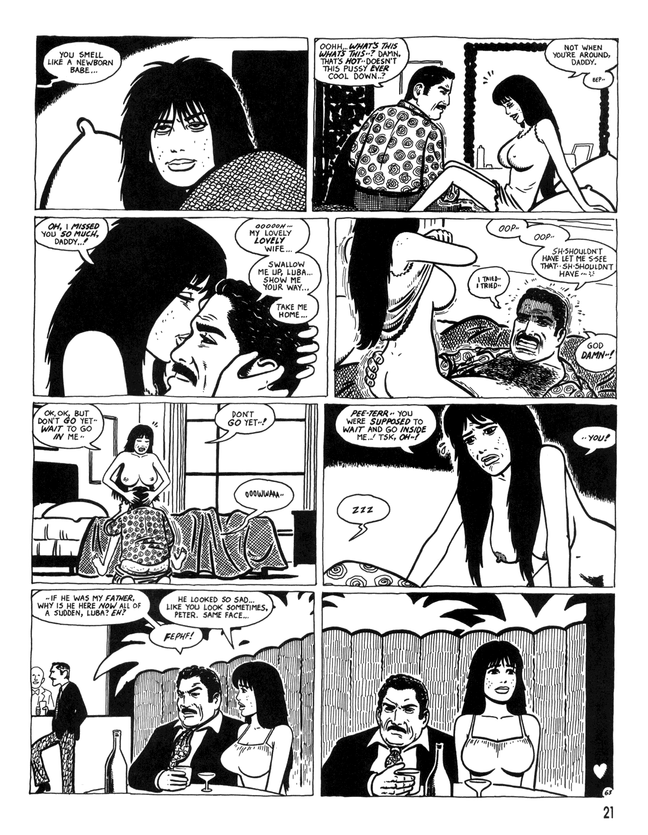 Read online Love and Rockets (1982) comic -  Issue #33 - 23