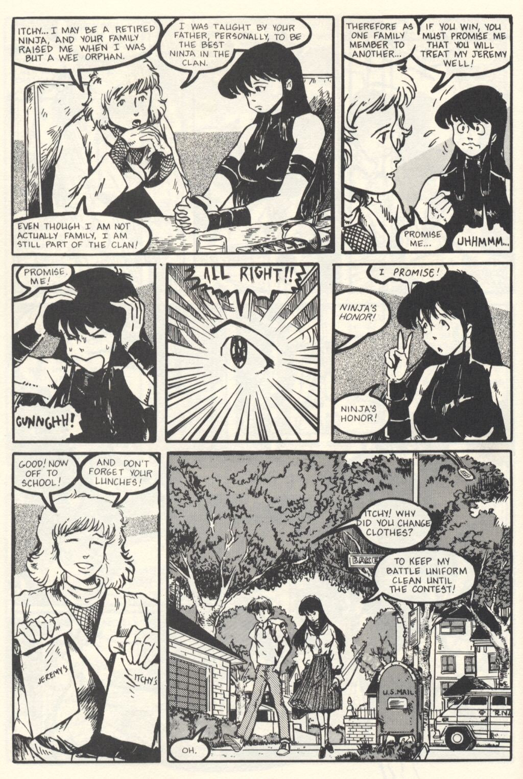 Read online Ninja High School (1988) comic -  Issue # TPB - 38